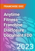 Anytime Fitness Franchise Disclosure Document FDD- Product Image