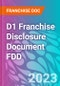 D1 Franchise Disclosure Document FDD - Product Thumbnail Image