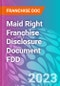 Maid Right Franchise Disclosure Document FDD - Product Thumbnail Image