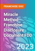 Miracle Method Franchise Disclosure Document FDD- Product Image