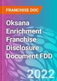 Oksana Enrichment Franchise Disclosure Document FDD- Product Image