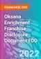 Oksana Enrichment Franchise Disclosure Document FDD - Product Thumbnail Image