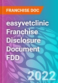 easyvetclinic Franchise Disclosure Document FDD- Product Image