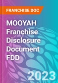 MOOYAH Franchise Disclosure Document FDD- Product Image