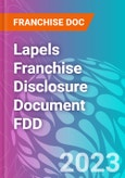 Lapels Franchise Disclosure Document FDD- Product Image