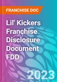 Lil' Kickers Franchise Disclosure Document FDD- Product Image