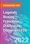 Legends Boxing Franchise Disclosure Document FDD - Product Thumbnail Image