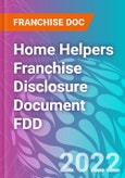 Home Helpers Franchise Disclosure Document FDD- Product Image