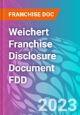 Weichert Franchise Disclosure Document FDD- Product Image