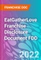 EatGatherLove Franchise Disclosure Document FDD - Product Thumbnail Image