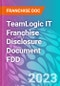 TeamLogic IT Franchise Disclosure Document FDD - Product Thumbnail Image