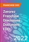 Zerorez Franchise Disclosure Document FDD - Product Thumbnail Image