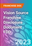 Vision Source Franchise Disclosure Document FDD- Product Image