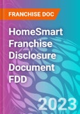 HomeSmart Franchise Disclosure Document FDD- Product Image