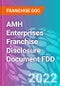 AMH Enterprises Franchise Disclosure Document FDD - Product Thumbnail Image