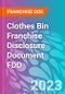 Clothes Bin Franchise Disclosure Document FDD - Product Thumbnail Image