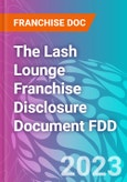 The Lash Lounge Franchise Disclosure Document FDD- Product Image