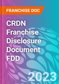 CRDN Franchise Disclosure Document FDD- Product Image