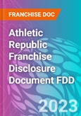 Athletic Republic Franchise Disclosure Document FDD- Product Image