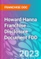 Howard Hanna Franchise Disclosure Document FDD - Product Thumbnail Image