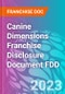 Canine Dimensions Franchise Disclosure Document FDD - Product Thumbnail Image