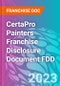 CertaPro Painters Franchise Disclosure Document FDD - Product Thumbnail Image