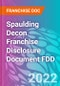 Spaulding Decon Franchise Disclosure Document FDD - Product Thumbnail Image