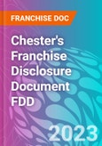 Chester's Franchise Disclosure Document FDD- Product Image