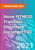 btone FITNESS Franchise Disclosure Document FDD- Product Image