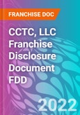 CCTC, LLC Franchise Disclosure Document FDD- Product Image