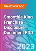 Smoothie King Franchise Disclosure Document FDD- Product Image