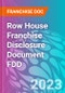 Row House Franchise Disclosure Document FDD - Product Thumbnail Image