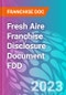 Fresh Aire Franchise Disclosure Document FDD - Product Thumbnail Image