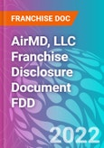 AirMD, LLC Franchise Disclosure Document FDD- Product Image