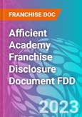 Afficient Academy Franchise Disclosure Document FDD- Product Image