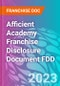 Afficient Academy Franchise Disclosure Document FDD - Product Thumbnail Image