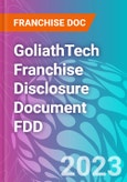 GoliathTech Franchise Disclosure Document FDD- Product Image