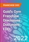 Gold's Gym Franchise Disclosure Document FDD - Product Thumbnail Image