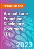 Apricot Lane Franchise Disclosure Document FDD- Product Image