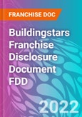 Buildingstars Franchise Disclosure Document FDD- Product Image