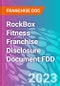 RockBox Fitness Franchise Disclosure Document FDD - Product Thumbnail Image