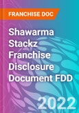 Shawarma Stackz Franchise Disclosure Document FDD- Product Image