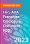 Hi-5 ABA Franchise Disclosure Document FDD - Product Thumbnail Image