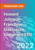 Howard Johnson Franchise Disclosure Document FDD- Product Image