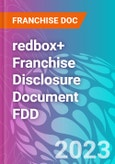 redbox+ Franchise Disclosure Document FDD- Product Image