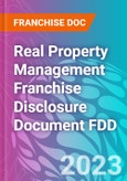 Real Property Management Franchise Disclosure Document FDD- Product Image