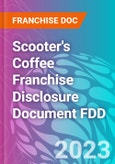 Scooter's Coffee Franchise Disclosure Document FDD- Product Image