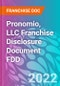 Pronomio, LLC Franchise Disclosure Document FDD - Product Thumbnail Image