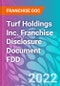 Turf Holdings Inc. Franchise Disclosure Document FDD - Product Thumbnail Image
