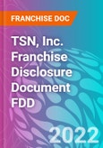 TSN, Inc. Franchise Disclosure Document FDD- Product Image